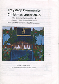Freystrop Community Newsletter 2015