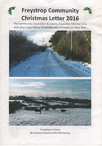 Freystrop Community Newsletter 2016