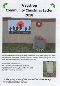 Freystrop Community Newsletter 2018