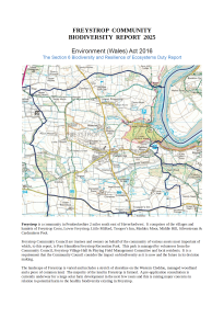 Freystrop Community Council Annual Report 2023/25