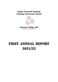 Freystrop Community Council Annual Report 2021/22